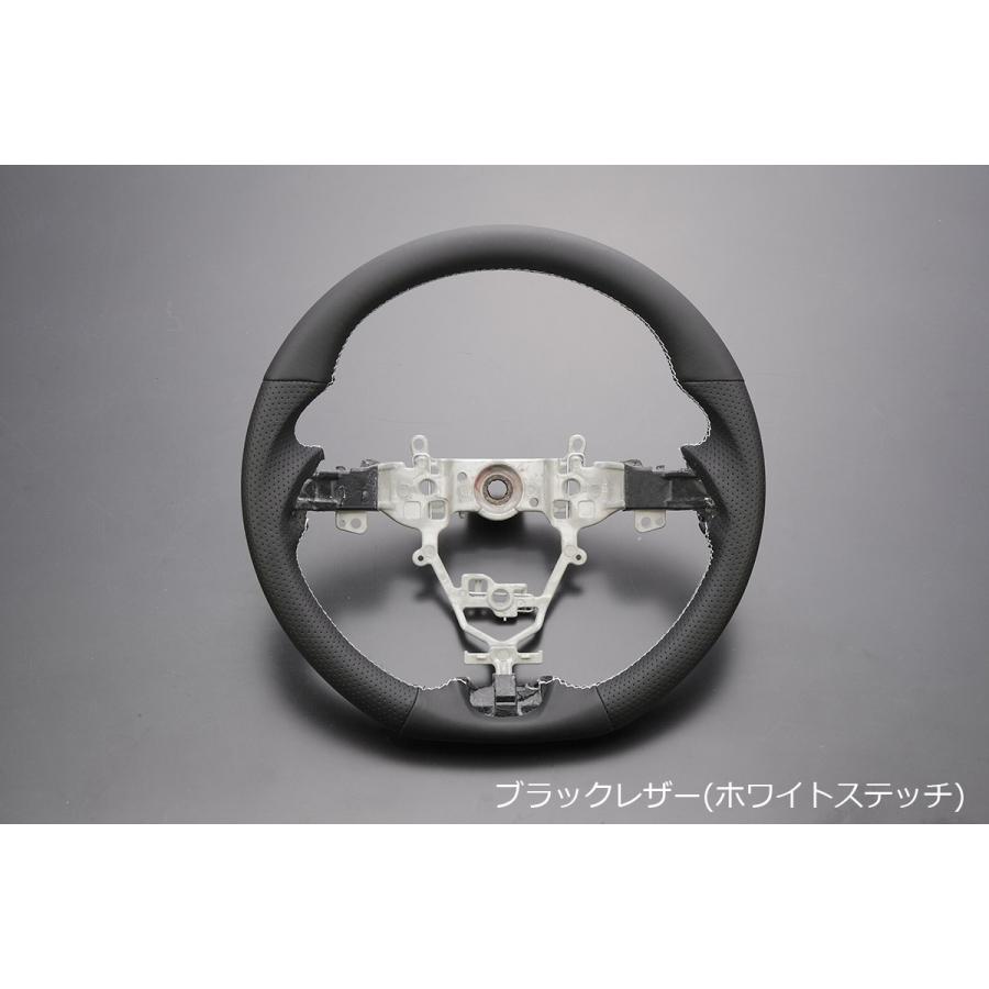 純正交換 コンビステアリング ブラックレザー ガングリップ -JB64W