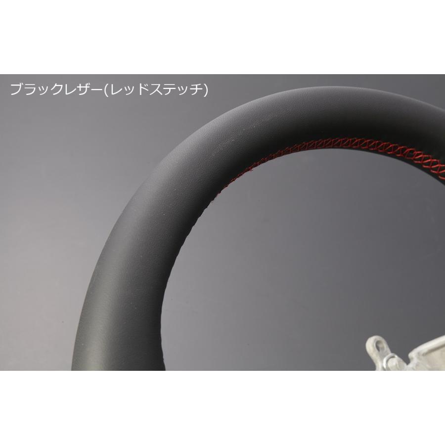 純正交換 コンビステアリング ブラックレザー ガングリップ -JB64W