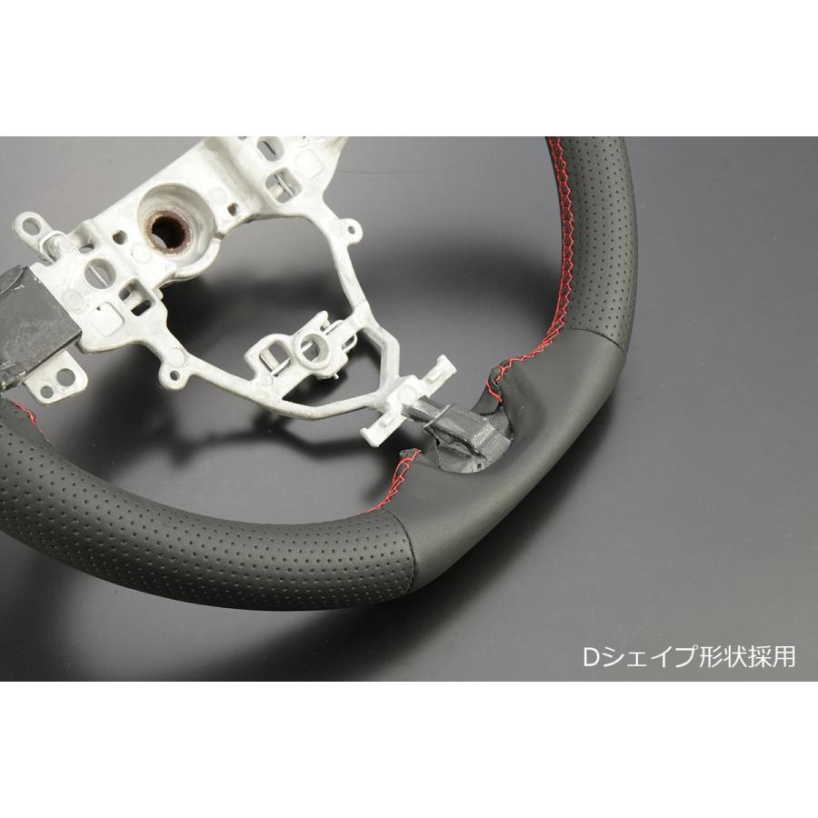 純正交換 コンビステアリング ブラックレザー ガングリップ -JB64W
