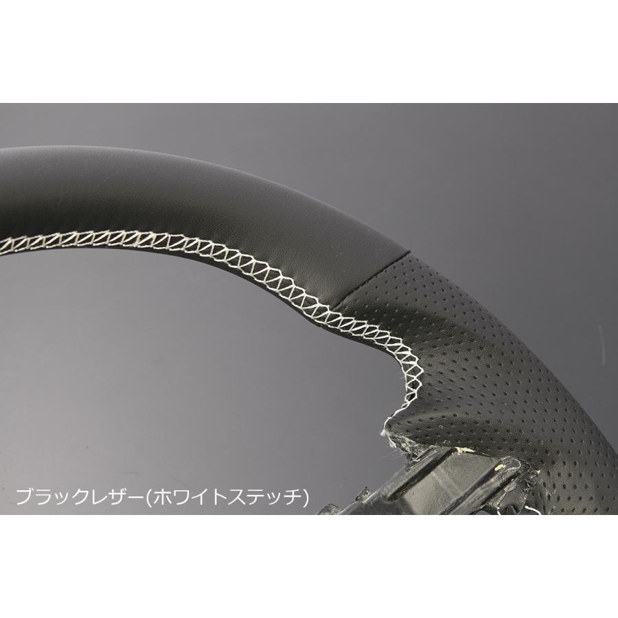 純正交換 コンビステアリング ブラックレザー ガングリップ -JB64W