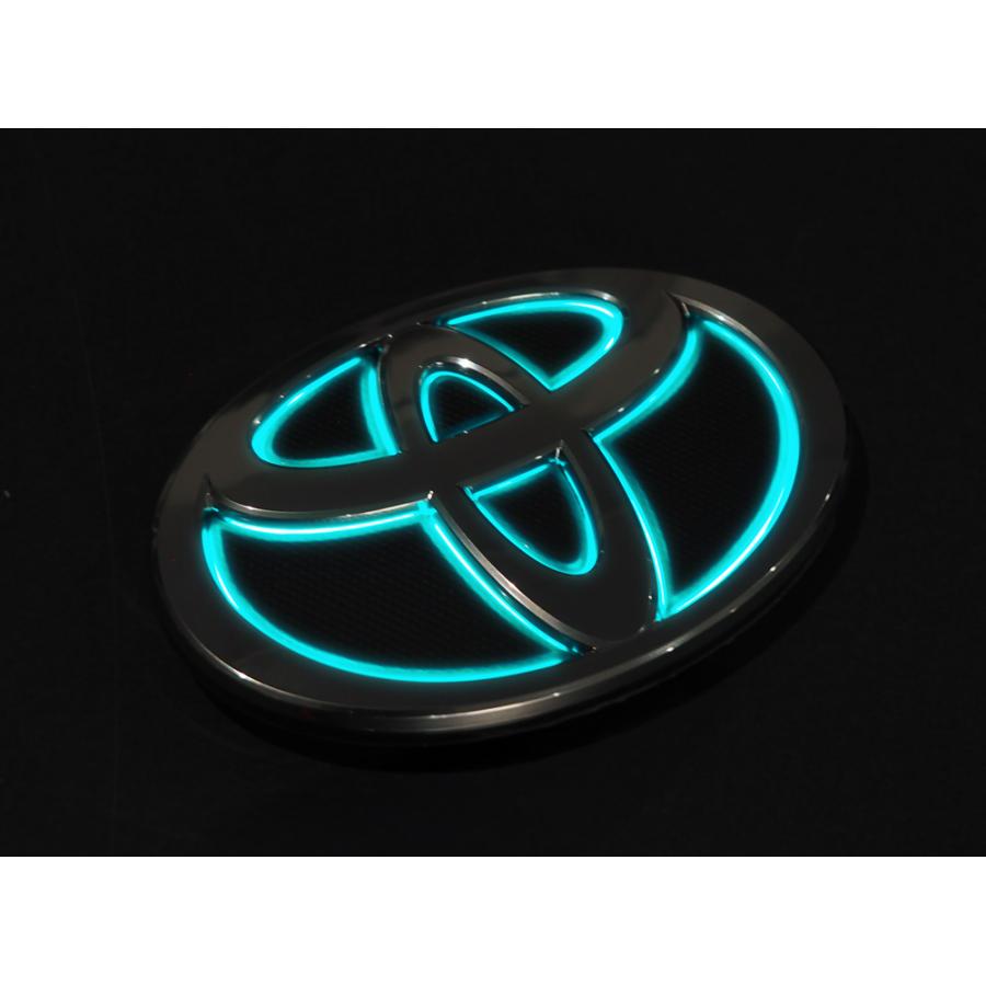 Junack（ジュナック） LEDトランスエンブレムST for TOYOTA ターコイズ 
