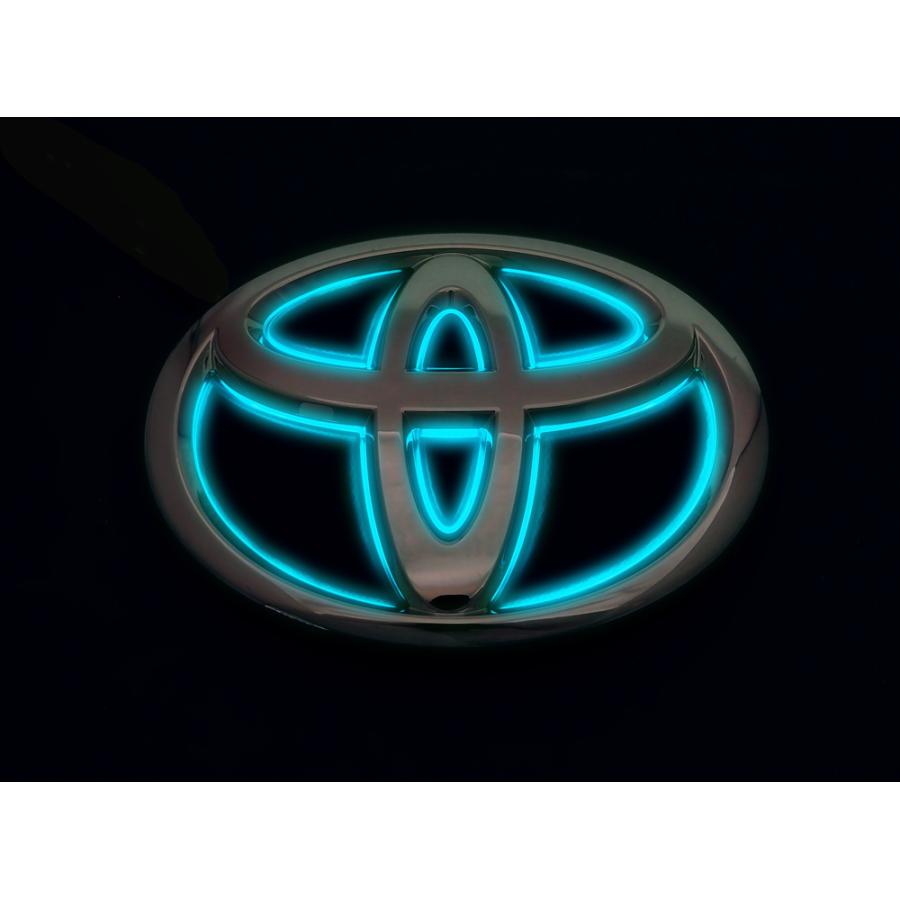 Junack（ジュナック） LEDトランスエンブレムST for TOYOTA ターコイズ 