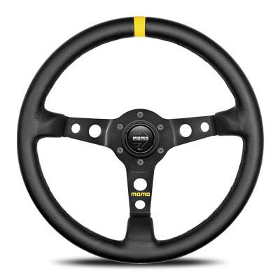 MOMO MOD.07 ブラックレザー（型番 M-41 日本正規輸入品） MOMO（モモ） ステアリング MOD.07（モデル07）ブラックレザー M-41