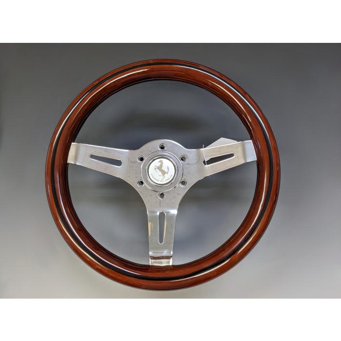 BC 520 ステアリングホイール ウッド/アルミナルディクラッシック35パイ BC 520 ステアリングホイール ウッド/アルミナルディ