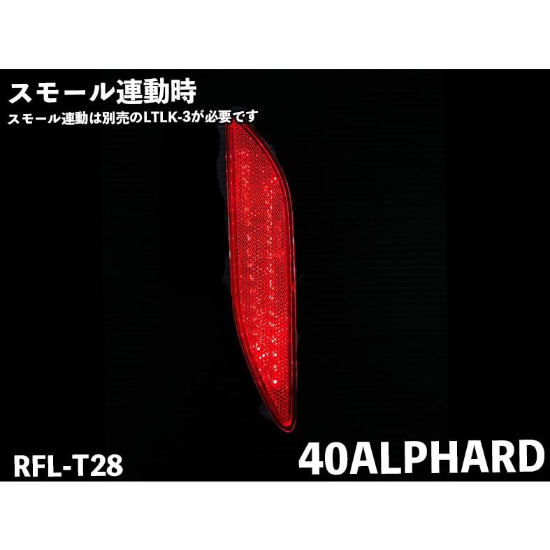 Junack（ジュナック） LEDリフレクター RFL-T28 アルファード AAHH40W 