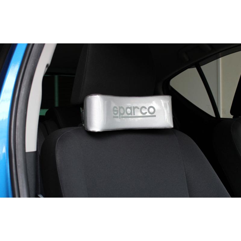 sparco スパルコ ネックピロー グレー・シルバーカーボン GRAY x 