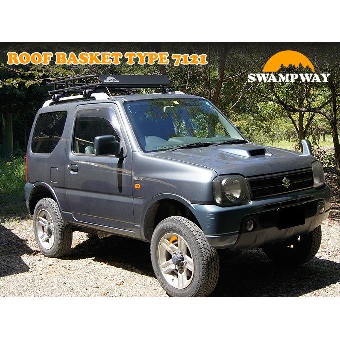 SWAMPWAY(スワンプウエイ) 汎用ルーフバスケット タイプ7121 ルーフ
