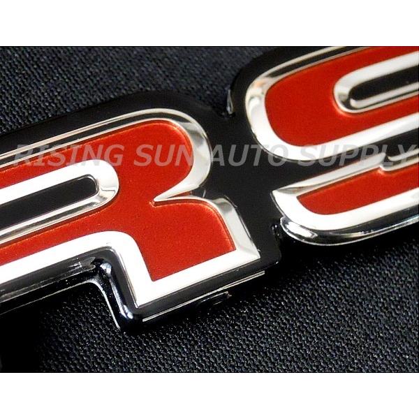 ホンダ RS エンブレム 縦 2.7cm x 横 10.3cm 海外 純正 輸出仕様
