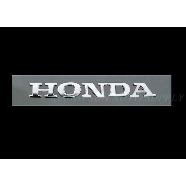 ホンダ（HONDA） 純正 エンブレム シルバー /軟質樹脂 立体3D 90mm 