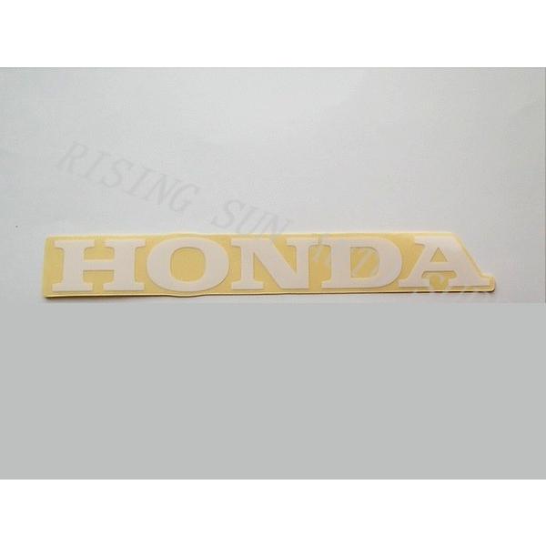 ホンダ 純正 ステッカー HONDA ホワイト/クリアシート 110mm / 2枚セット｜risingsun-autosupply｜03