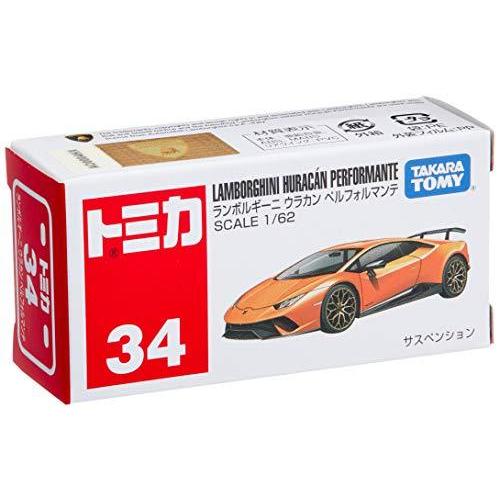 トミカ No.34 ランボルギーニ ウラカン ペルフォルマンテ (箱