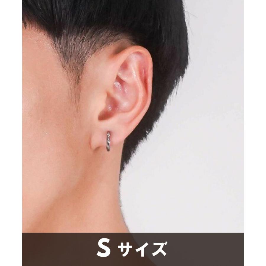 LION HEART ライオンハート for Gift ツイスト フープピアス LION HEART ライオンハート for Gift ツイスト フープピアス