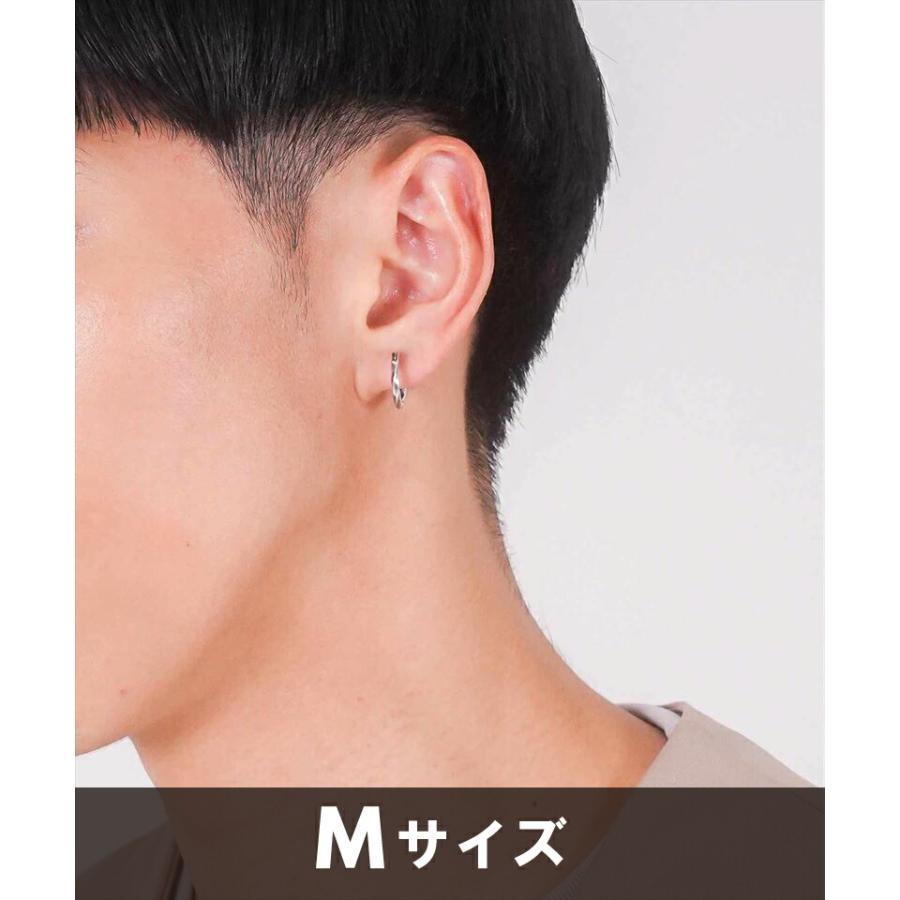 LION HEART ライオンハート for Gift ツイスト フープピアス LION HEART ライオンハート for Gift ツイスト フープピアス