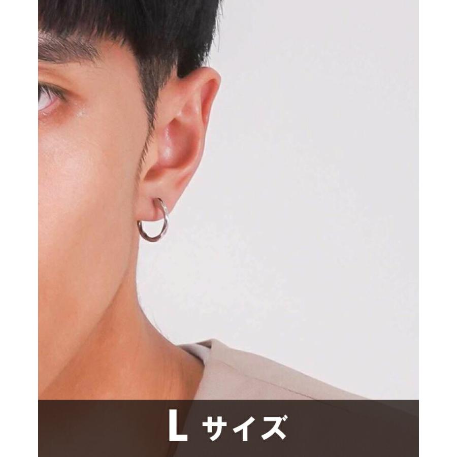 LION HEART ライオンハート for Gift ツイスト フープピアス LION HEART ライオンハート for Gift ツイスト フープピアス