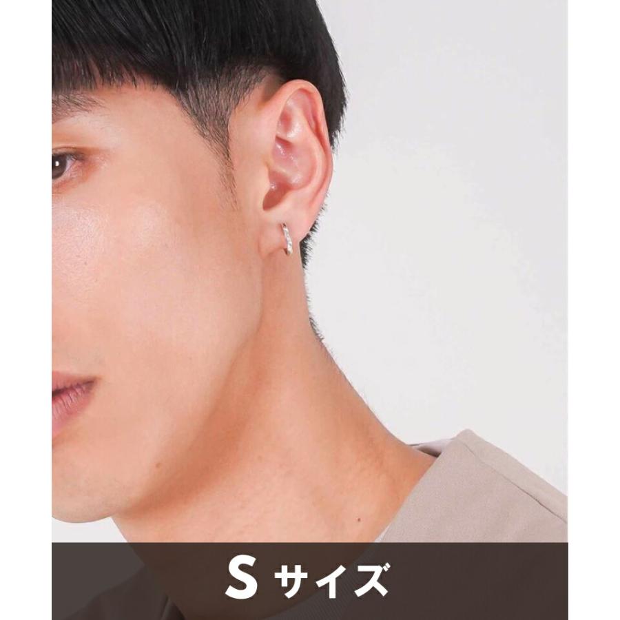 LION HEART ライオンハート for Gift ツイスト フープピアス LION HEART ライオンハート for Gift ツイスト フープピアス
