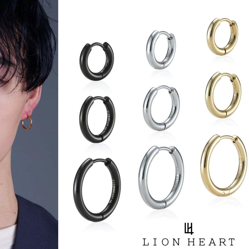 フープピアス片耳 ライオンハートピアス セール LION HEART LH-1