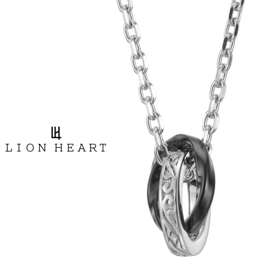 LION HEART（ライオンハート） LH-1 タテガミ ダブルリングネックレス 