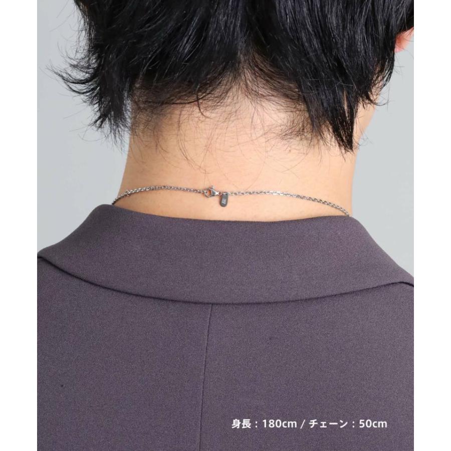 ライオンハート LH-1 ワン ツイスト リング ネックレス  サージカルステンレス316L 金属アレルギー対応 03NE072ASV LION HEART | LION HEART | 10