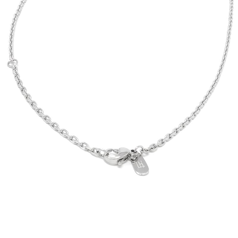 ライオンハート LH-1 ワン ツイスト リング ネックレス  サージカルステンレス316L 金属アレルギー対応 03NE072ASV LION HEART | LION HEART | 05