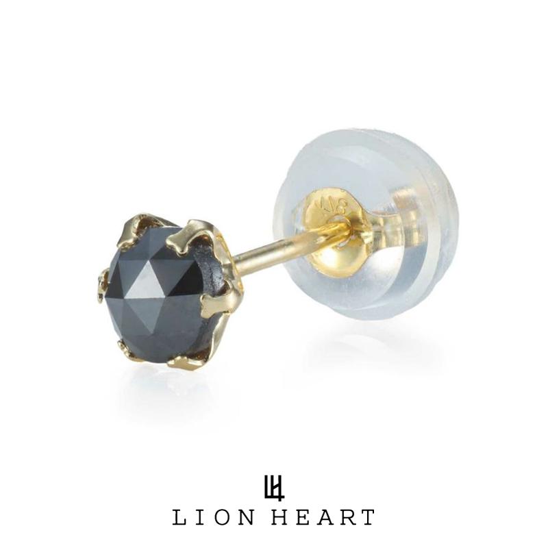 LION HEART（ライオンハート） K18ゴールド 0.25ct ブラック 