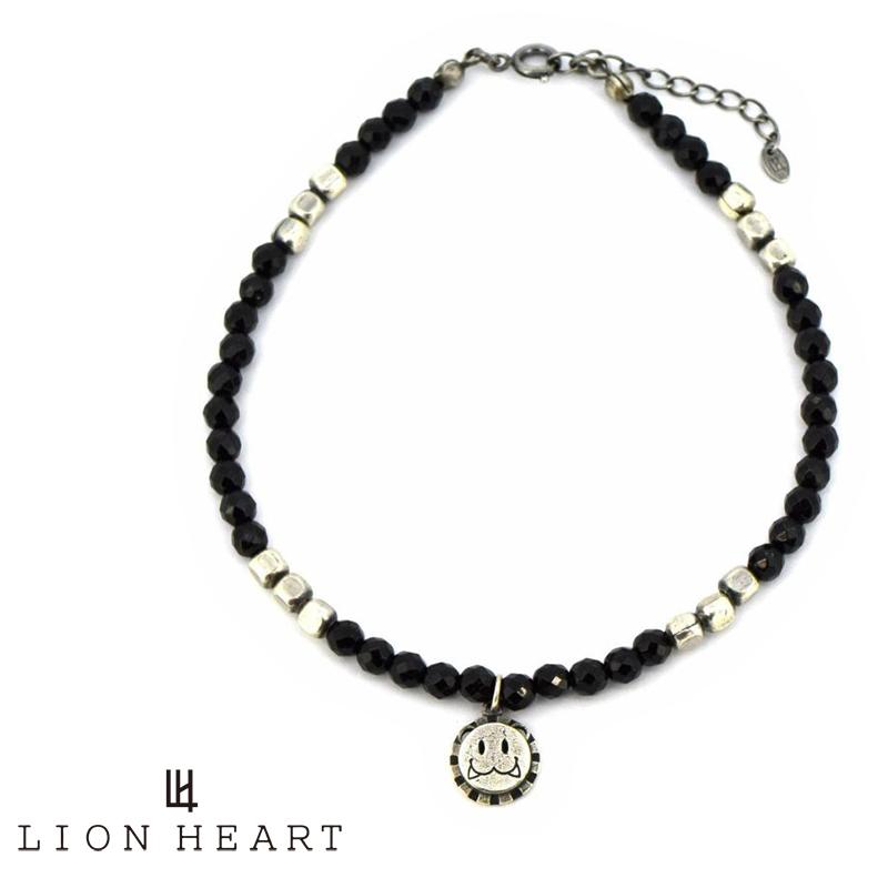 通販 ライオンハート Leo ビーズアンクレット Type A 真鍮amp オニキス 1an039a0ox Lion Heart 天然石 プレゼント ギフト 送料無料 メンズ 人気ブランド
