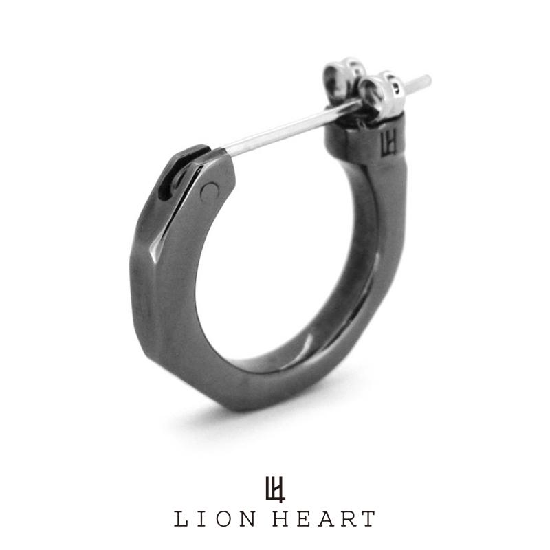 LION HEART ライオンハート POLYGON クロッシングピアス/クラン