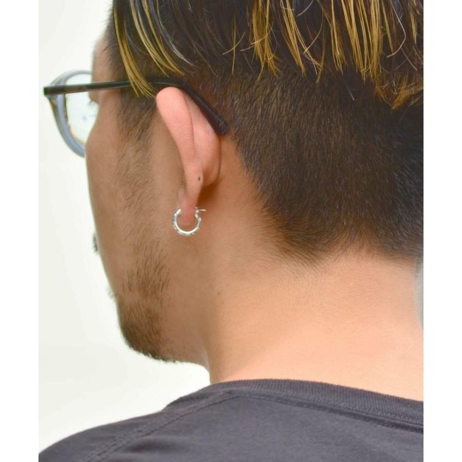 超美品 LH HOWL クロッシングピアス タテガミスクロール シルバー925 LH HOWL クロッシングピアス/タテガミスクロール/シルバー925（ピアス