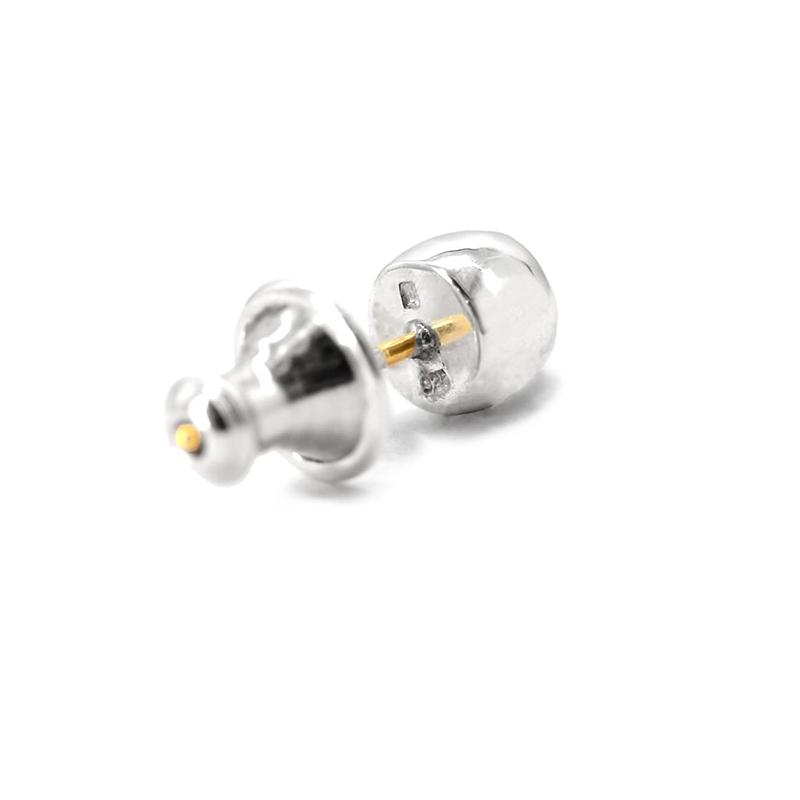 ライオンハート for Gift スタッズピアス era round シルバー925 1EA166A0SC LION HEART K18ゴールドポスト 1点売り 片耳用の画像