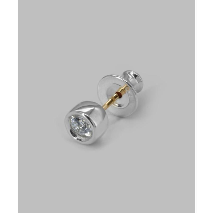 ライオンハート for Gift スタッズピアス era round シルバー925 1EA166A0SC LION HEART K18ゴールドポスト 1点売り 片耳用の画像