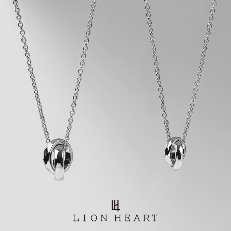 LION HEART（ライオンハート） THE EDGE ペアネックレス シルバー925 