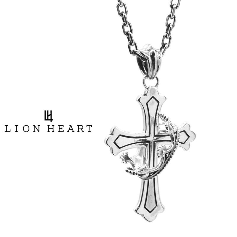 LION HEART ライオンハート HOWL ハウリング クロスネックレス S LION HEART ライオンハート HOWL ハウリング クロスネックレス S