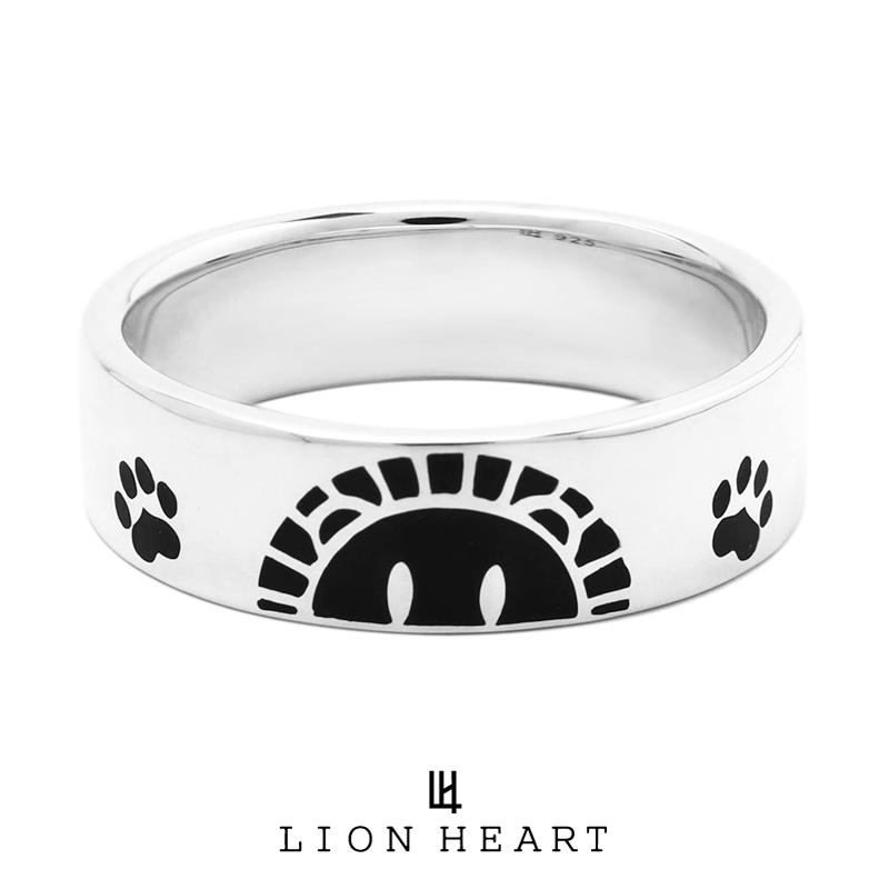 LION HEART（ライオンハート） “LEO” グラフィティリング シルバー925 