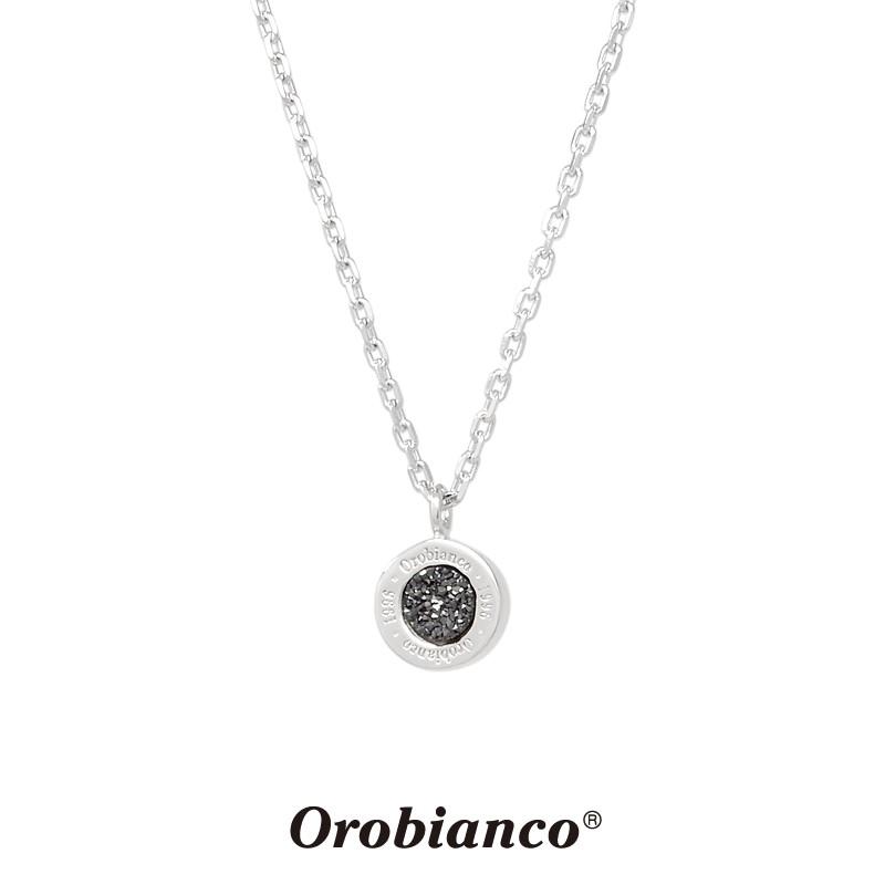 オロビアンコ ネックレス Orin039bks シルバー ブラック ドルジークォーツ シルバー925 チェーン40 5cm Orobianco Necklace メンズ レディース プレゼント Orin039bks メンズアクセサリー Rism Town 通販 Yahoo ショッピング