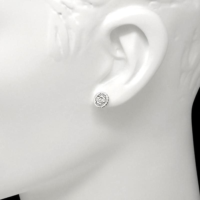 VIVIFY（ビビファイ） スタッドピアス 【ピースマーク、橋(繋がり)、雨