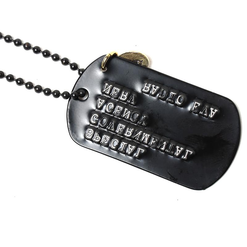 VIVIFY（ビビファイ） NERV Dog Tag (BLACK) RADIO EVA 