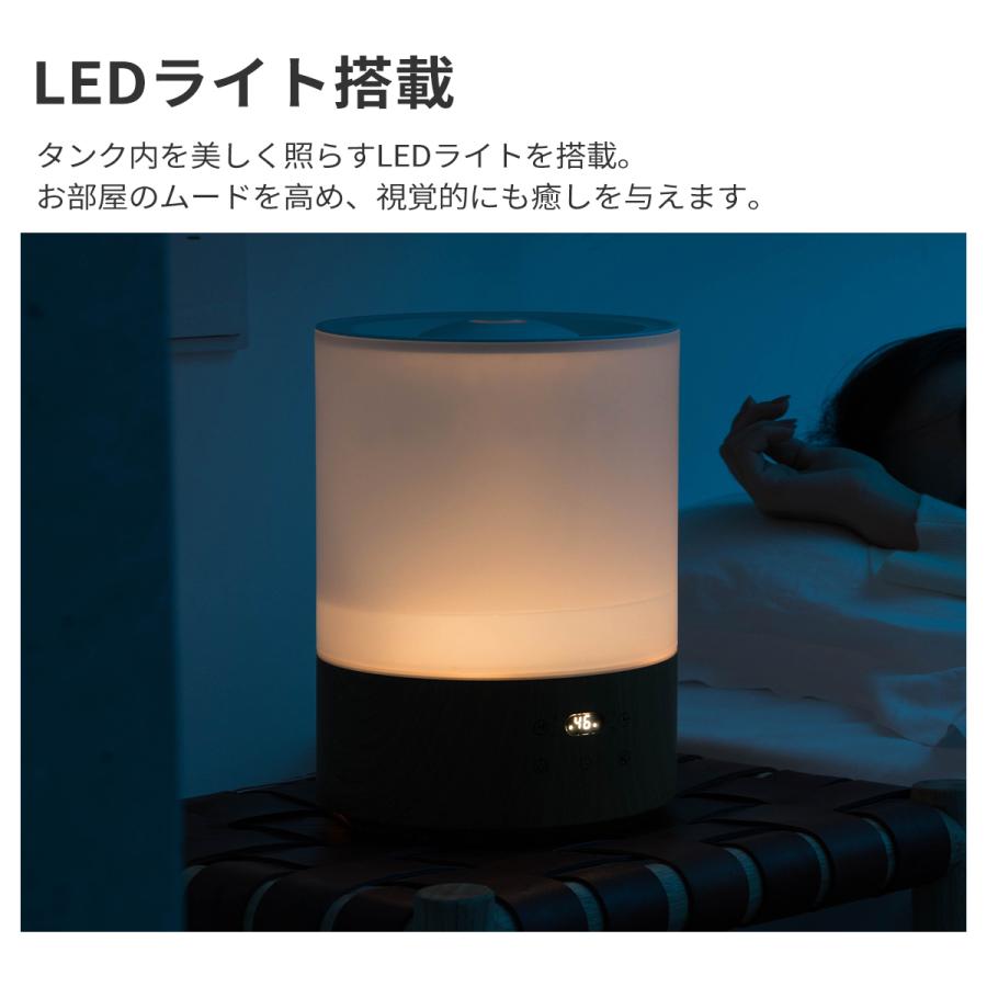 加湿器 大容量 小型 コンパクト 上部給水式加湿器 おしゃれ かわいい 静音 省エネ 節電 エコ 送料無料 | RISOU | 16