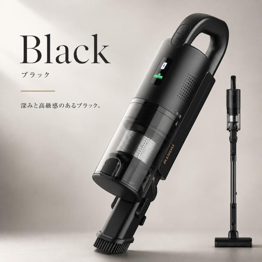 【2/8(日)までの出品予定 】RISOU　掃除機　コードレス RISOU 掃除機 コードレス 軽量 スティック掃除機 ハンディクリーナー