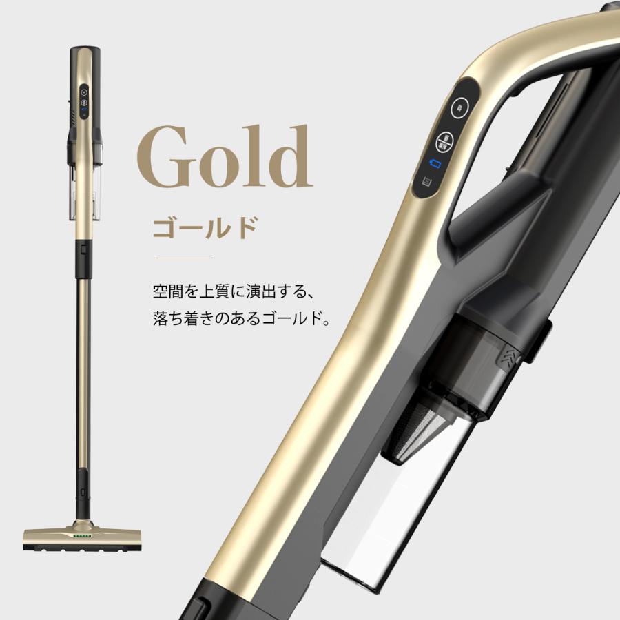 【予約販売御礼★50%クーポンOFF】【6月新発売モデル☆28,500Pa】【2年保証】コードレス掃除機 【強力吸引ｘ0.93kgの軽量性ｘゴミ センサー 付き】軽量 静音 | RISOU | 21