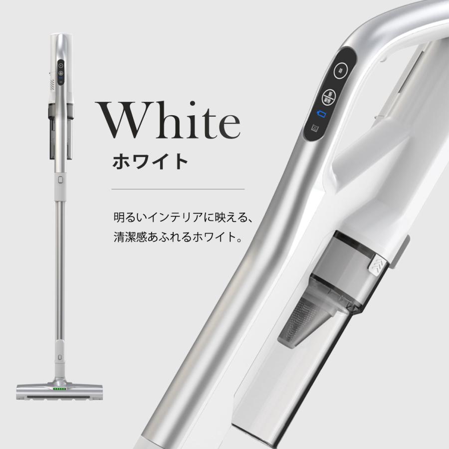 【予約販売御礼★50%クーポンOFF】【6月新発売モデル☆28,500Pa】【2年保証】コードレス掃除機 【強力吸引ｘ0.93kgの軽量性ｘゴミ センサー 付き】軽量 静音 | RISOU | 22