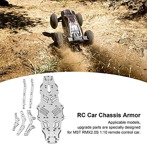 RCカーシャーシ、カーボンファイバーRCカーボトムシャーシプレートRCドリフトレーシングシャーシRCカーアップグレードアクセサリーMST RMX2.0S 1:10リモート RMX2 0S RCカーシャーシ カーボンファイバーRCカーボトムシャーシプレートRCドリフトレーシングシャーシRCカーアップグレードアクセサリーMST