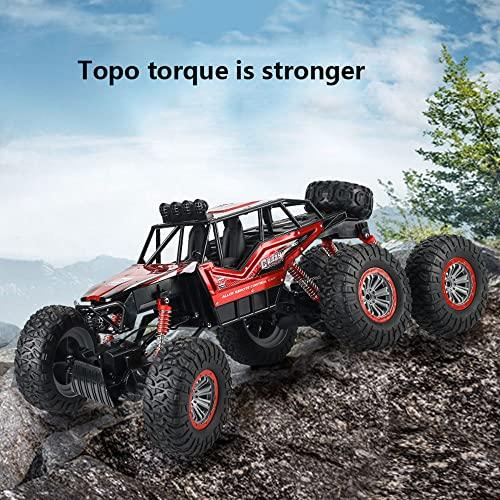 本日価格！！ 1/8スケールリモコンカー大型60cm大人用RCカー6×6高速電動RCトラックRTR合金製ボディ30点ロングバッテリー寿命オフ-ロードRC車両TPR中空タイヤRcバギー少年 【8952567944】(32279円)