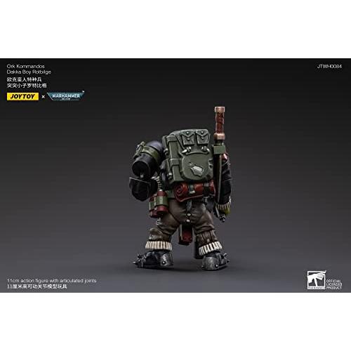 ピピガールジョイトイ×ウォーハンマーライセンス1/18ソルジャーアクションフィギュア、4インチArmy Military Extreme Warrior Models Kits (Ork Kommandos ピピガールジョイトイ×ウォーハンマーライセンス1/18ソルジャーアクションフィギュア 4インチArmy Military Extreme Warrior Models Kits Ork Kommandos