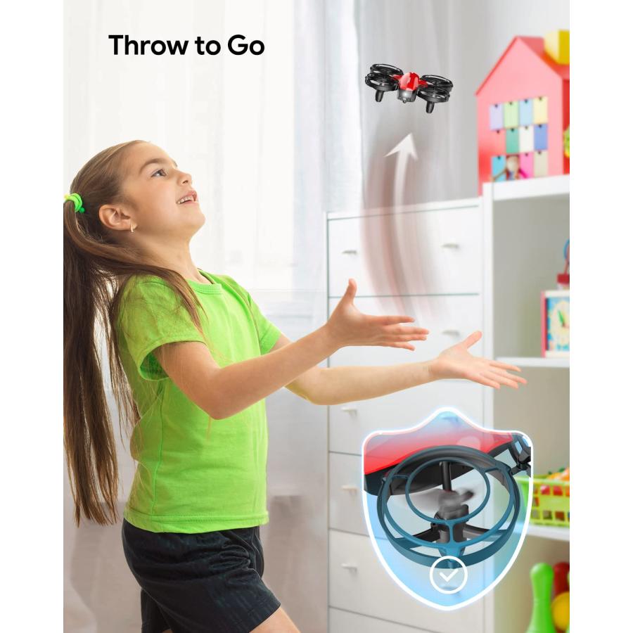 TOMZON A24 2パックとレッドバトルドローンセット-3プレーヤー7電池 TOMZON A24 2パックとレッドバトルドローンセット 3プレーヤー7電池