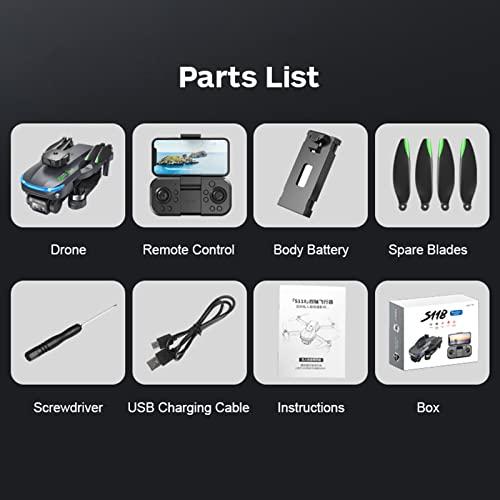 【日本未発売】 K9シリーズ折りたたみドローンデュアルカメラ付き-4 K HDカメラ、LEDライト、3段飛行速度、ヘッドレスモード、高度保持モード、RCクアッドコプター (電池付 【TM2739378909】(98770円)