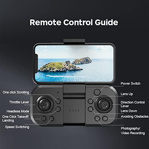 【日本未発売】 K9シリーズ折りたたみドローンデュアルカメラ付き-4 K HDカメラ、LEDライト、3段飛行速度、ヘッドレスモード、高度保持モード、RCクアッドコプター (電池付 【TM2739378909】(98770円)