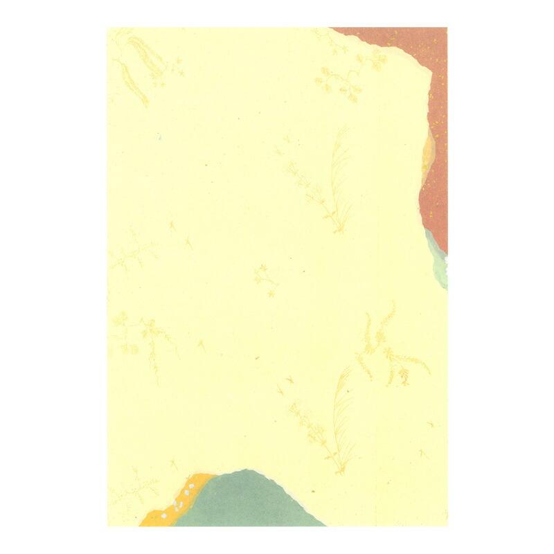 料紙 書道用紙 きりつぎ十色 半懐紙50枚 : dy0460 : 書道用品の栗成 