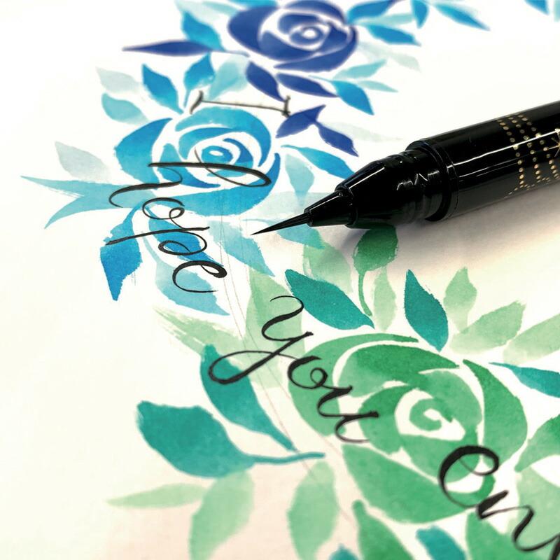 筆ペン 呉竹 呉竹 愛ライナー 超極細 全4色 |  | 07