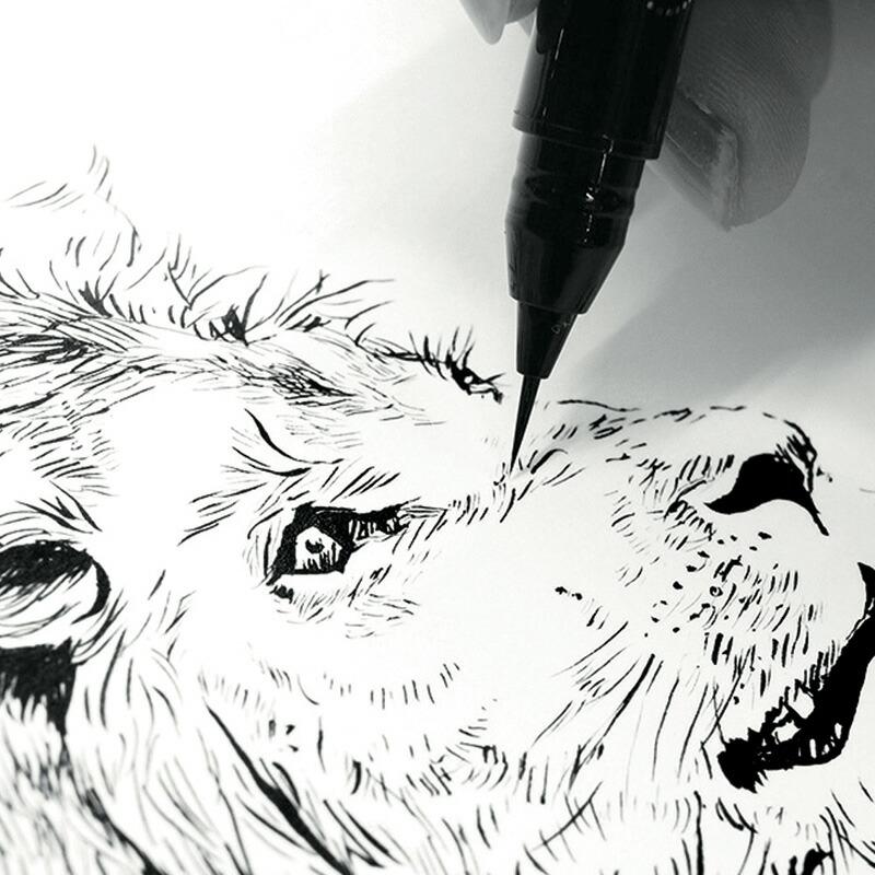 筆ペン 呉竹 呉竹 愛ライナー 超極細 全4色 |  | 08