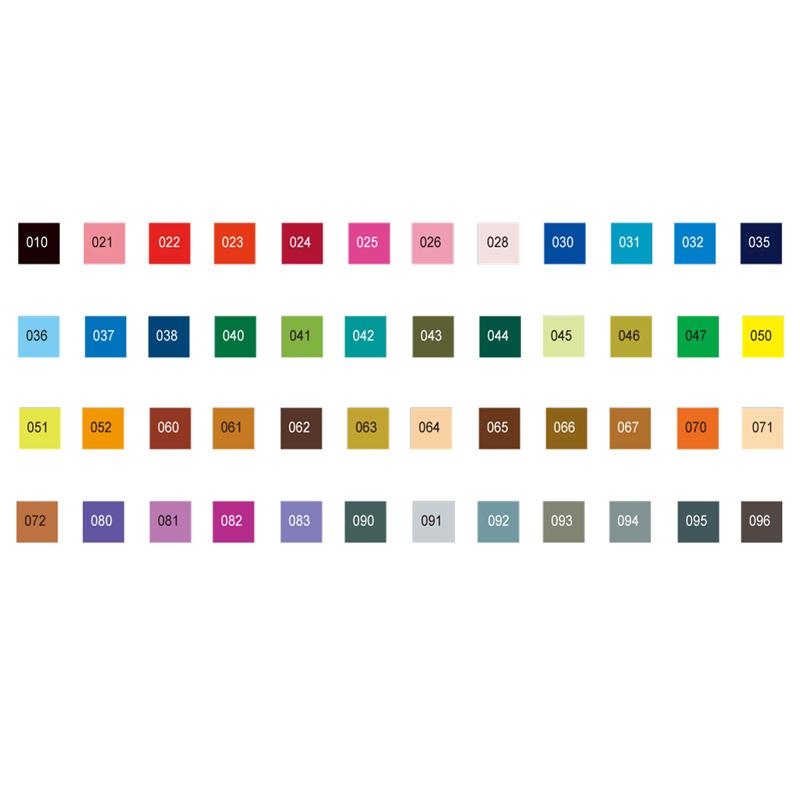 ペン 毛筆 呉竹 ZIG クリーンカラーリアルブラッシュ 48Vの画像