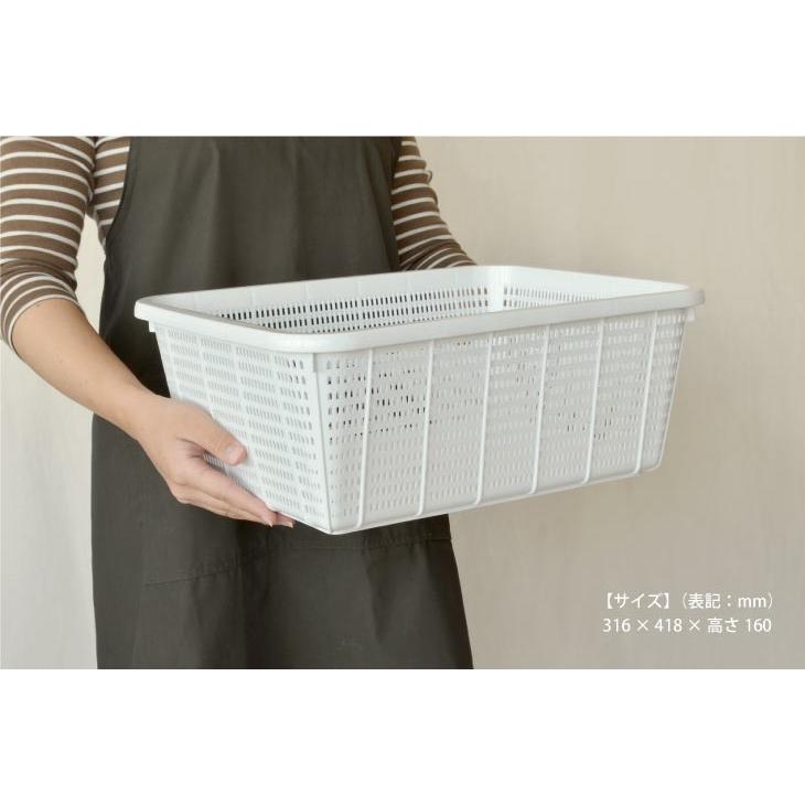 RISU（家具、インテリア） カゴ ざる ザル 厨房 業務用 大型 : Living 